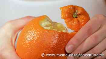 Orangenschalen sorgen im Winter immer für Frische