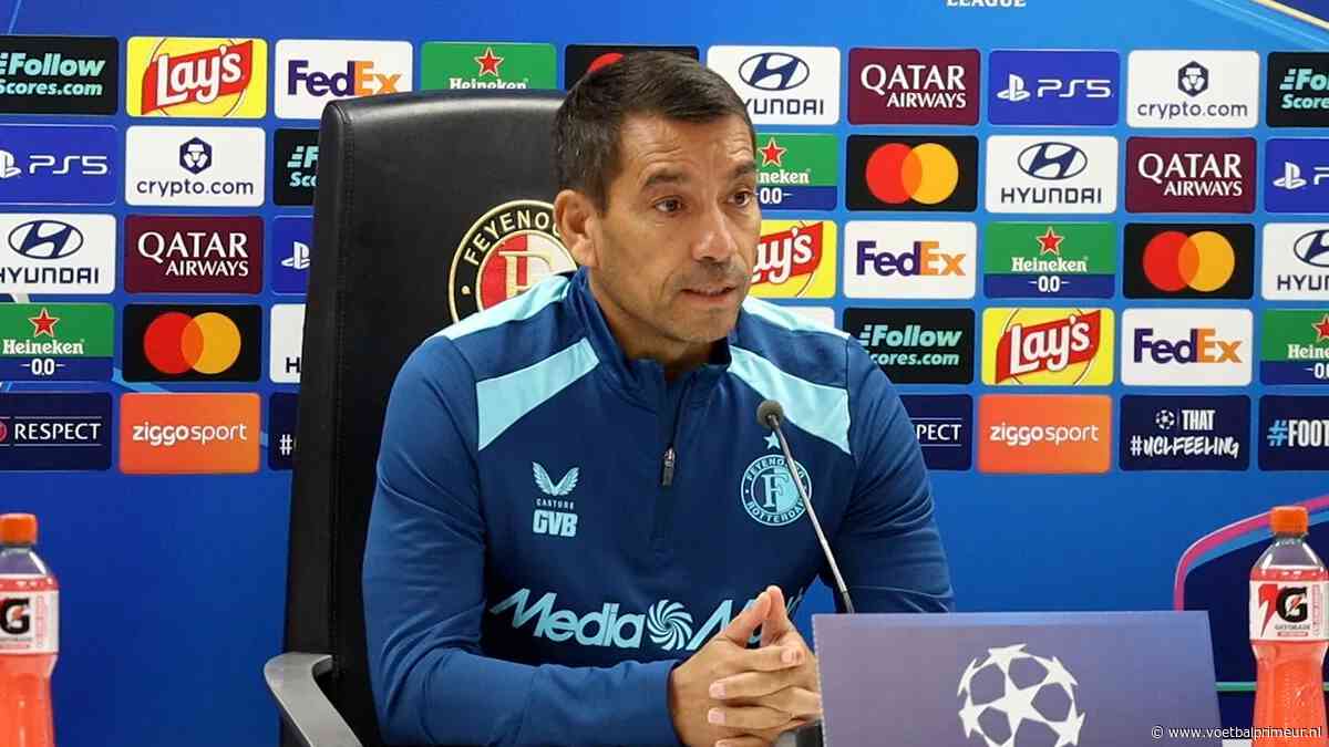 Van Bronckhorst tempert verwachtingen geblesseerde Feyenoorder: 'Duurt nog even'