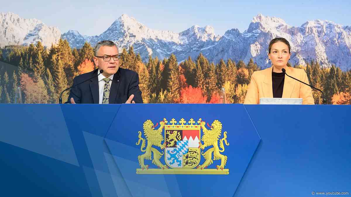 Video in Gebärdensprache: Pressekonferenz nach der Kabinettssitzung (13.10.2026) - Bayern