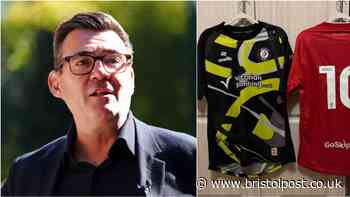 Bristol City fans' team gets new kit thanks to Prime Minister Andy Burnham