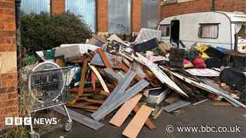 'Shocking' mounds of rubbish dumped at derelict school