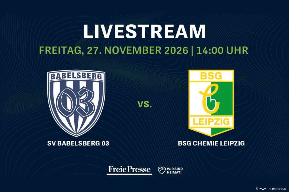 Regionalliga Nordost im Livestream: SV Babelsberg gegen Chemie Leipzig