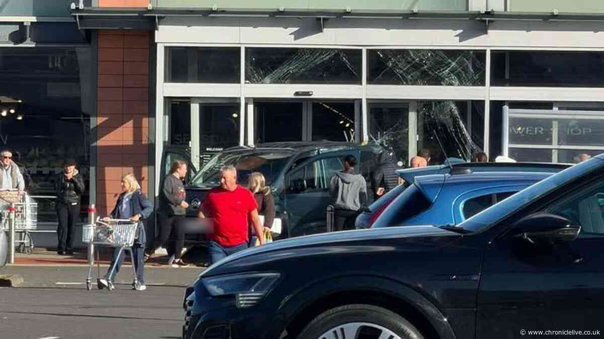 Silverlink M&S crash LIVE: Updates after vehicle smashes into foodhall on Wallsend shopping park