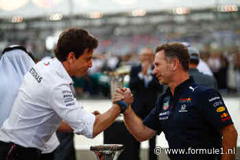 Christian Horner mist rivaliteit met Toto Wolff: ‘Hij heeft het nu vrij gemakkelijk’