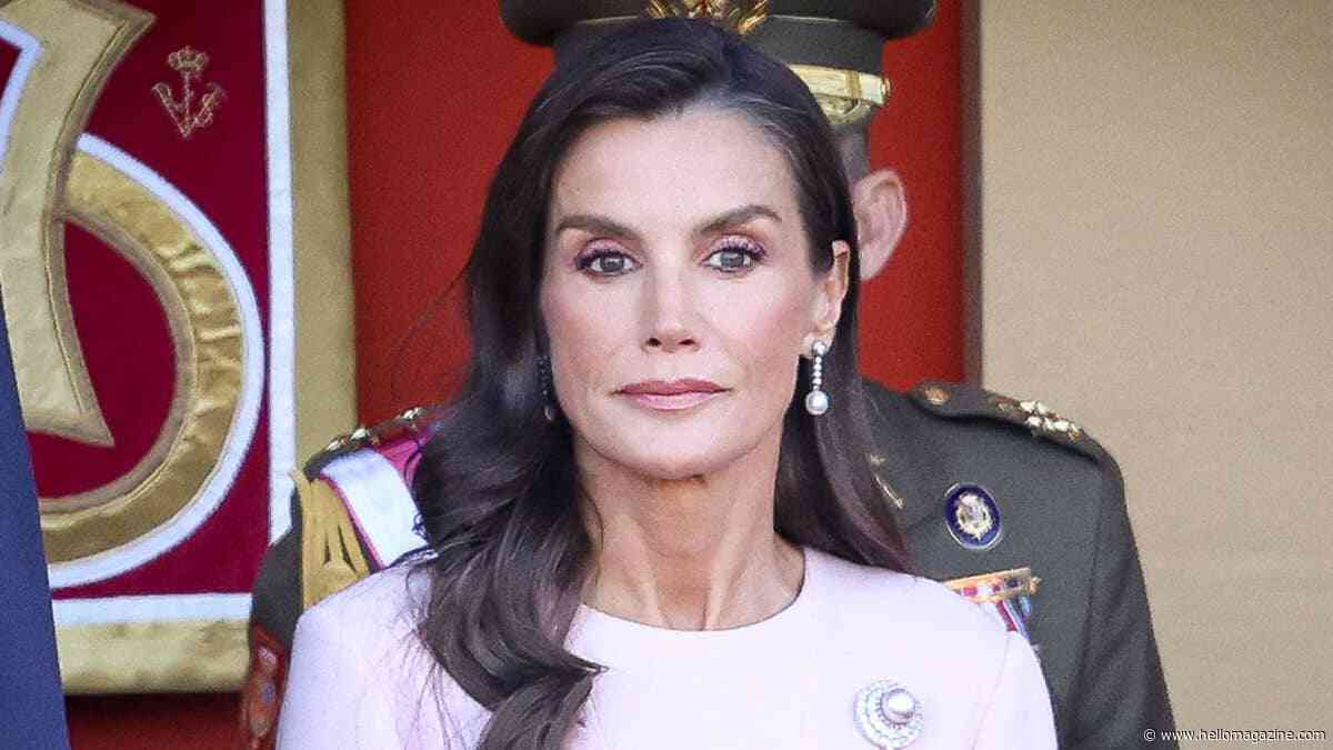 Spanish Queen, 54, reacts after brutal handshake snub caught on camera – watch