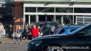 Silverlink M&S crash LIVE: Updates after vehicle smashes into foodhall on Wallsend shopping park