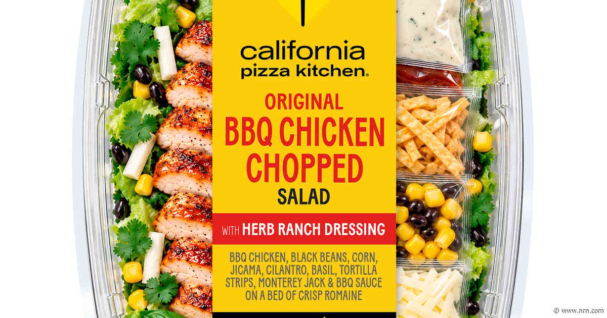 California Pizza Kitchen launches salad line for retail