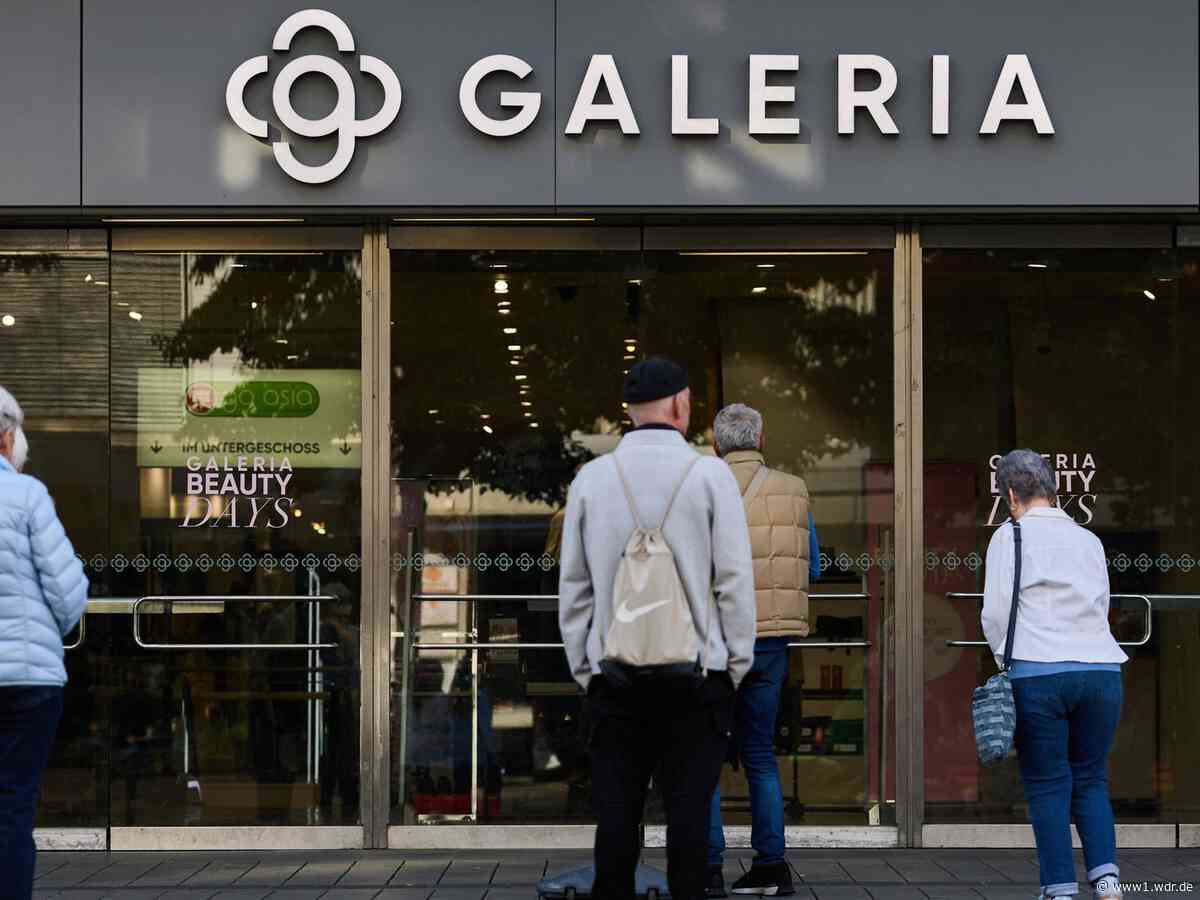 Arbeitsgentur zahlt Galeria-Mitarbeitern Insolvenzgeld