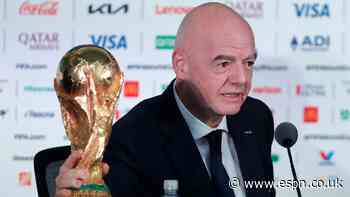 Infantino took undisclosed $1.7M World Cup payment