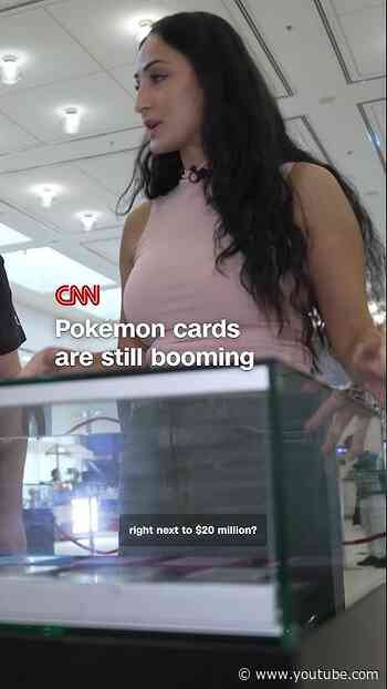 Pokémon cards are still booming