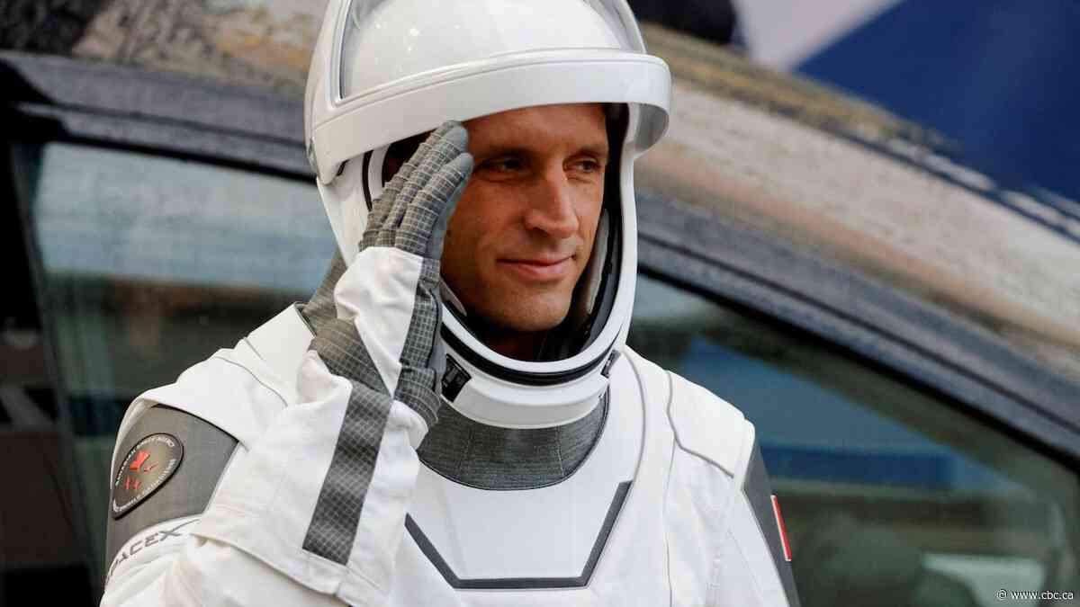 Canadian astronaut Joshua Kutryk answers questions from International Space Station