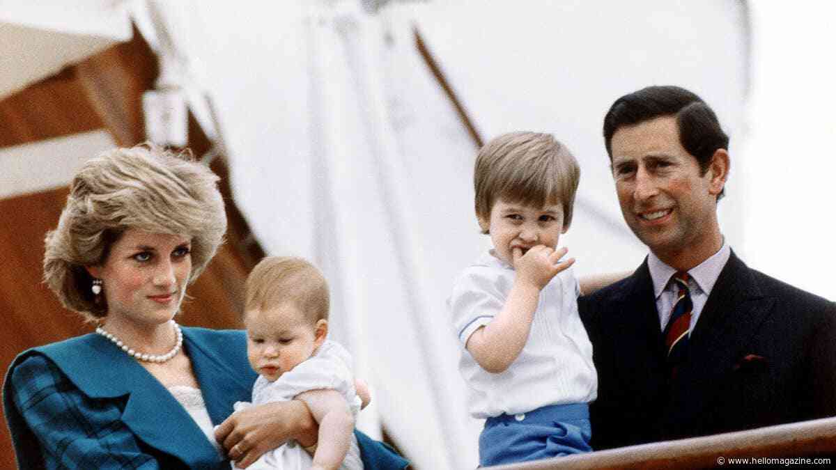 The really 'bizarre outfits' Princess Diana chose for sons Princes William and Harry - see photos