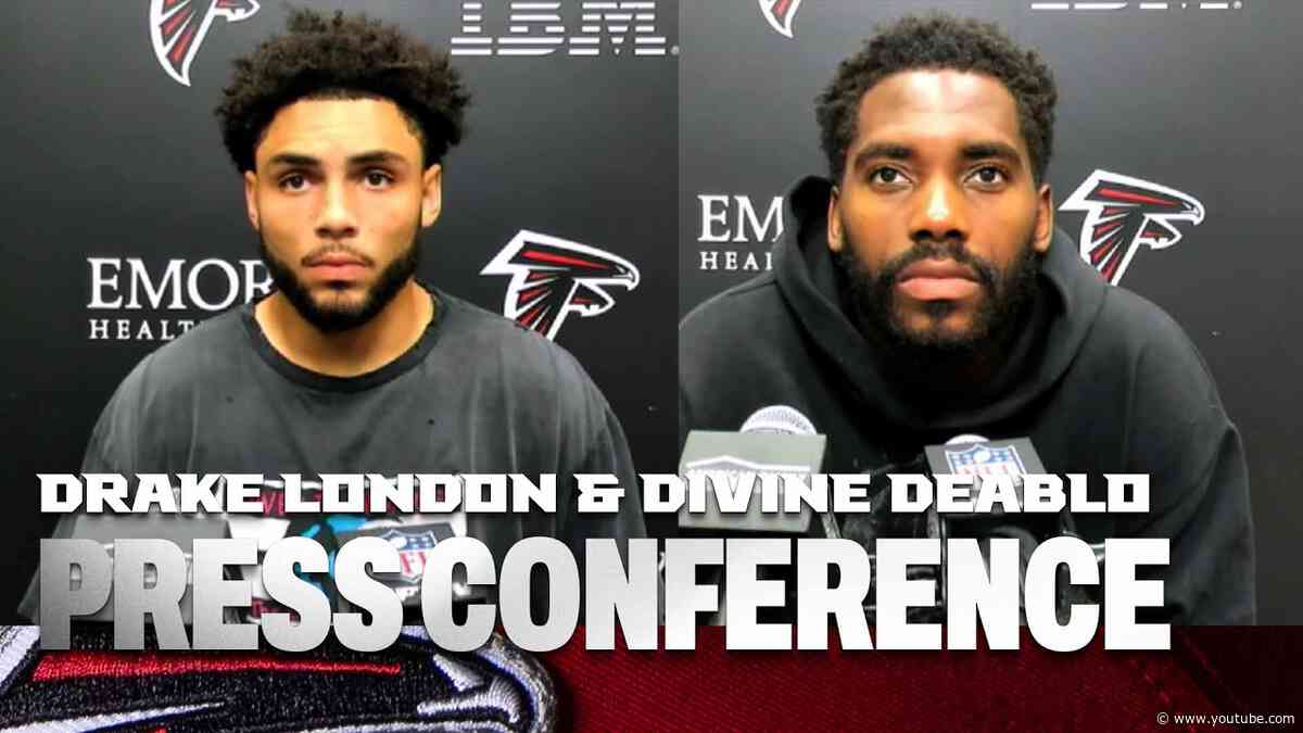 Divine Deablo and Drake London on preparation for Atlanta Falcons vs Chicago Bears matchup