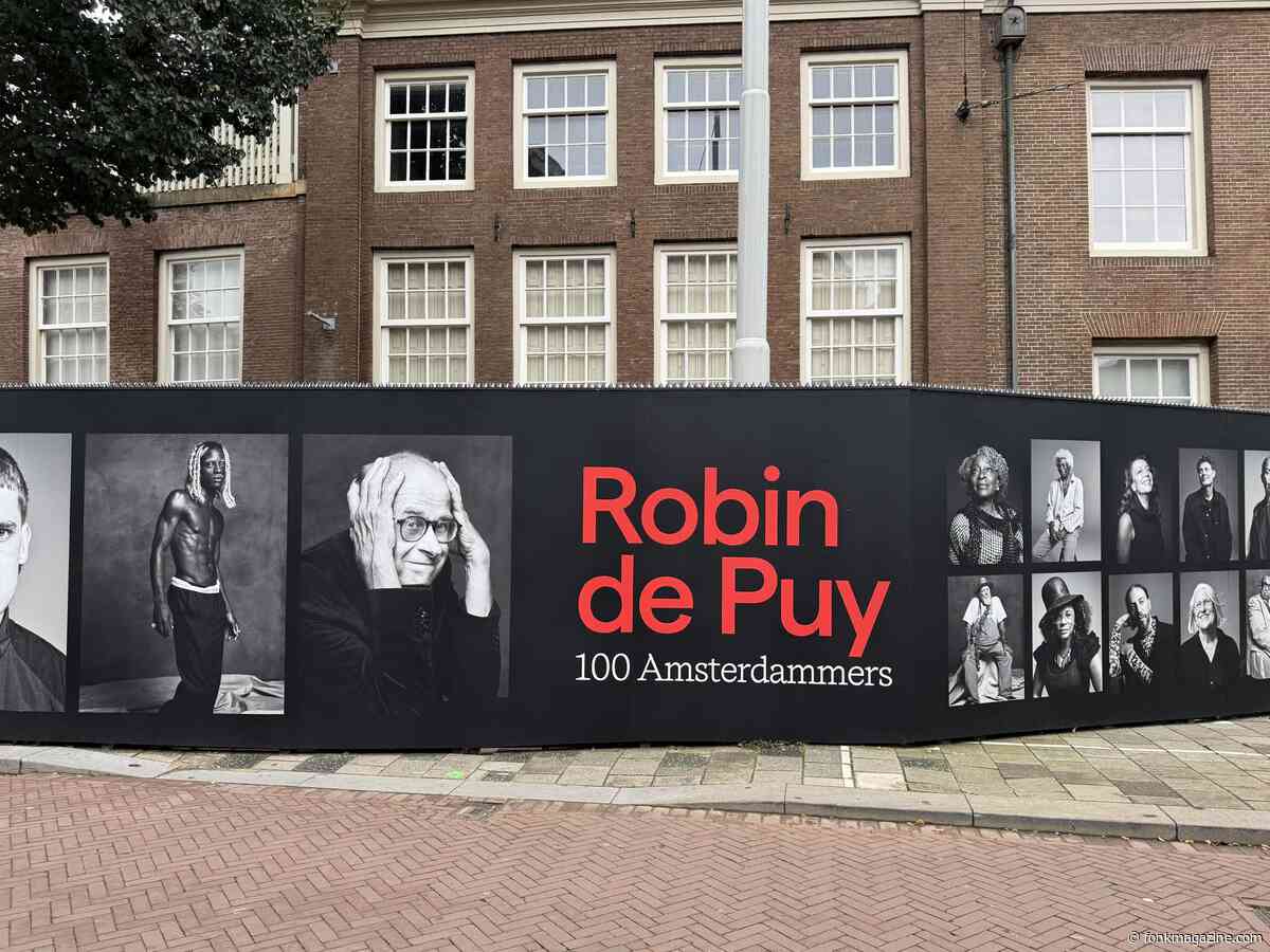 Robin de Puy fotografeert 100 Amsterdammers, nu te zien in de stad
