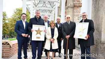Bayerischer „Walk of Fame“: Söder enthüllt erste Sterne in München