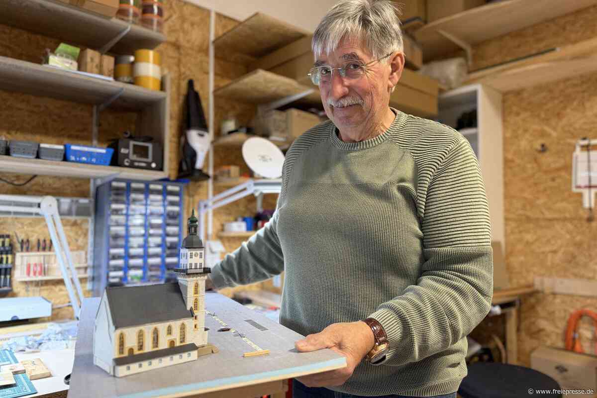 Frankenberg als Miniaturwelt und DDR-Flitzerzug: Modellbahnfreunde zeigen viel Neues