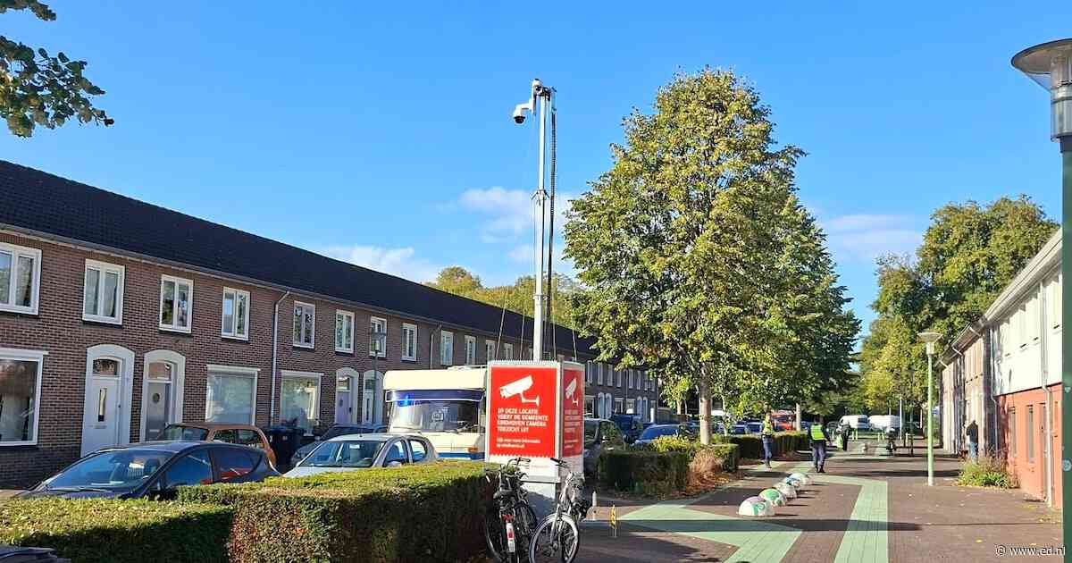Cameratoezicht in 2e Franklinstraat in Eindhoven na explosief onder auto