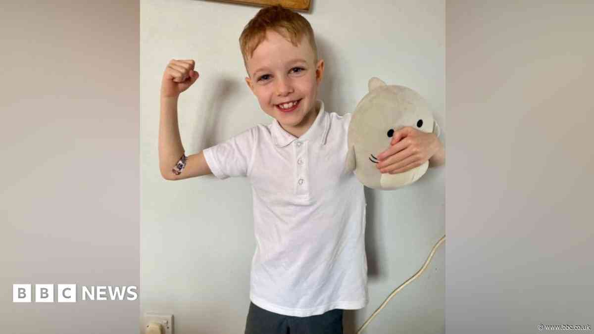 Juvenile arthritis will not stop sports-mad Alfie