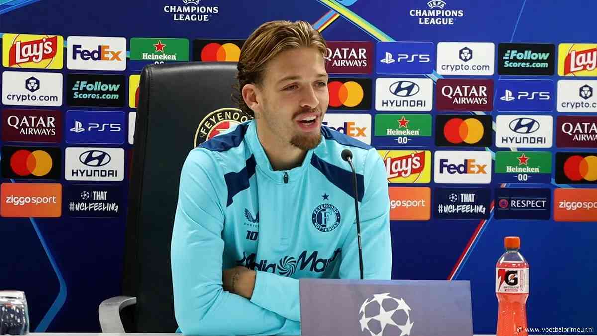 Valente legt bijzondere band Feyenoord uit: 'We hebben allemaal hetzelfde doel'