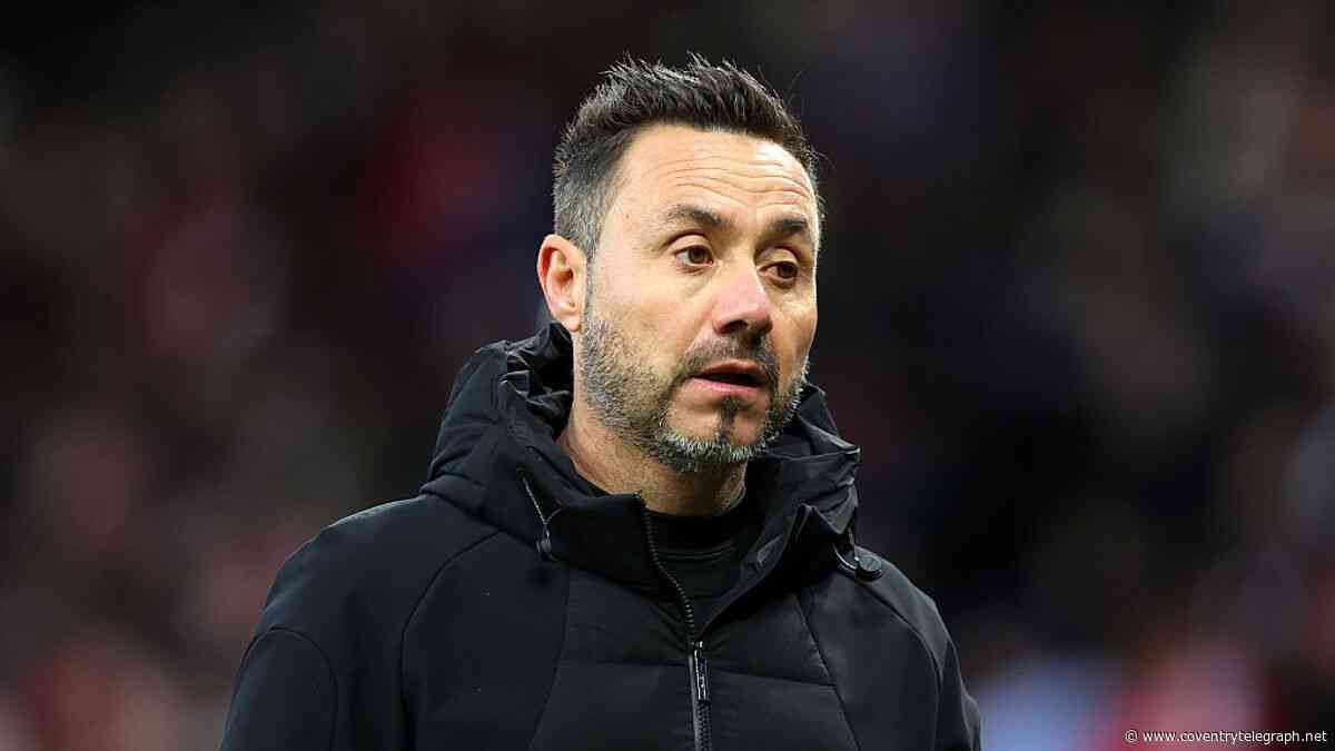 Roberto De Zerbi lifts lid on Tottenham's warm-weather training camp plans for Coventry City