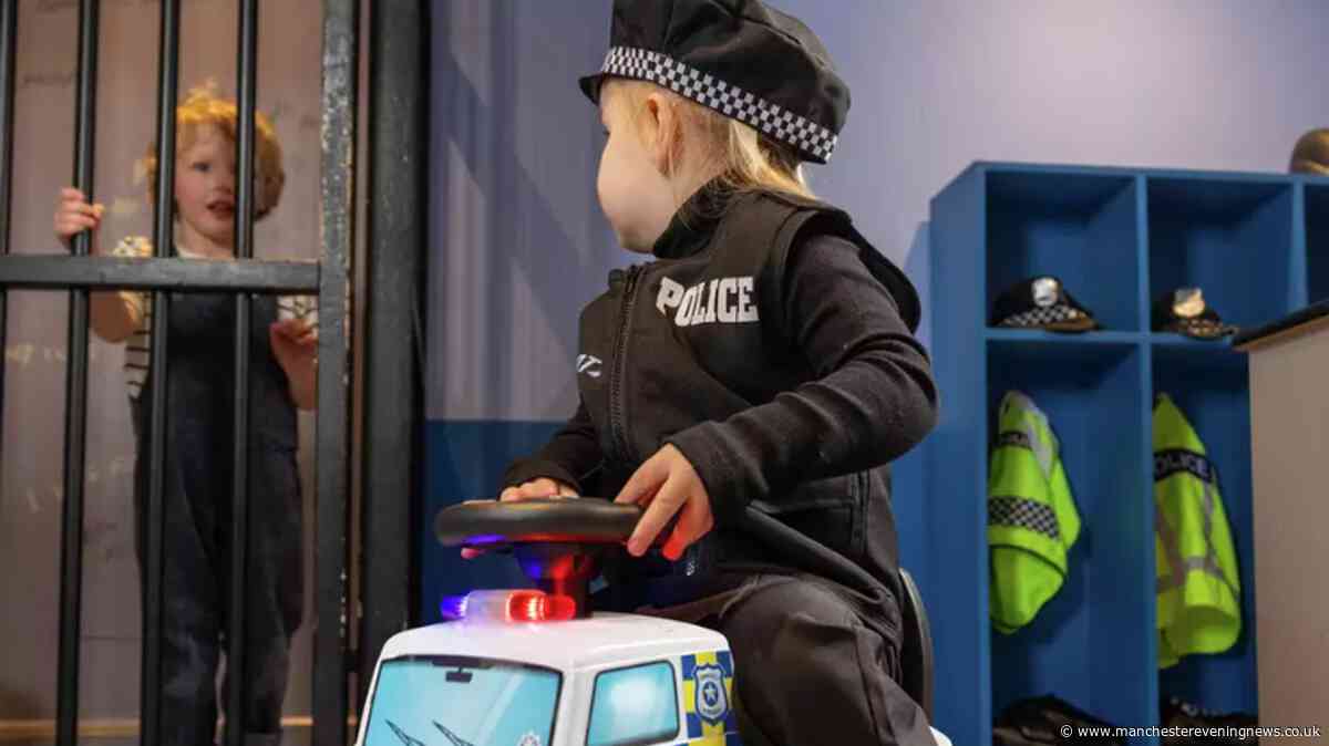 Toy ride-on police car available to parents for £12 instead of £35 with double deal
