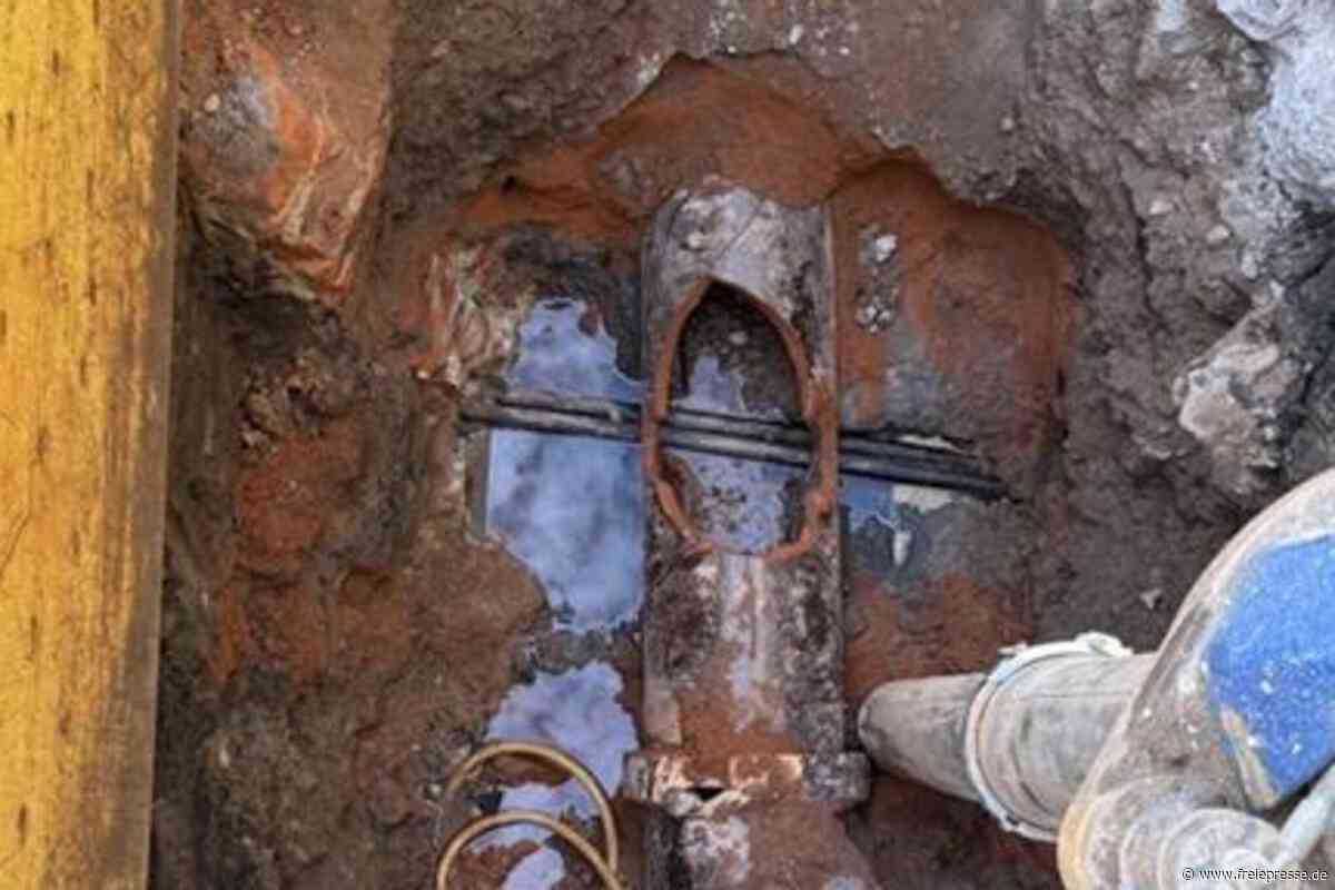 Monatelange Sperrung nach mysteriösem Rohrbruch in Zwickau: Wer es war, weiß keiner