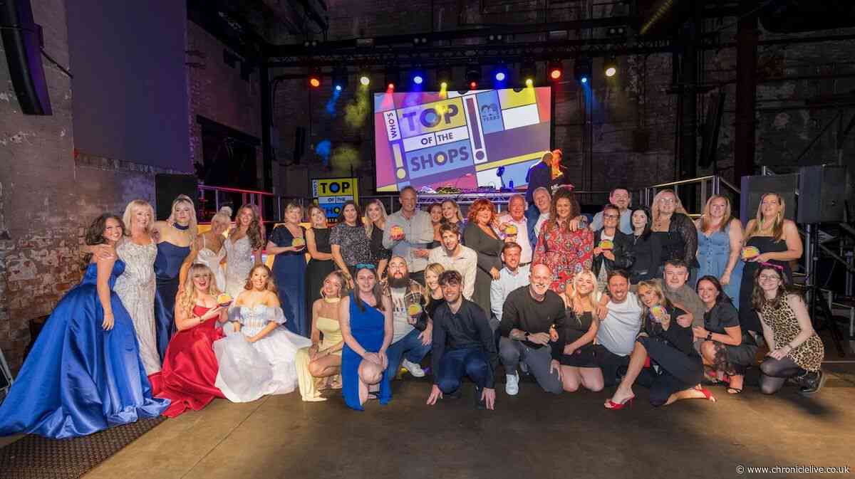 Full list of winners at Metrocentre 'top of the shops' awards