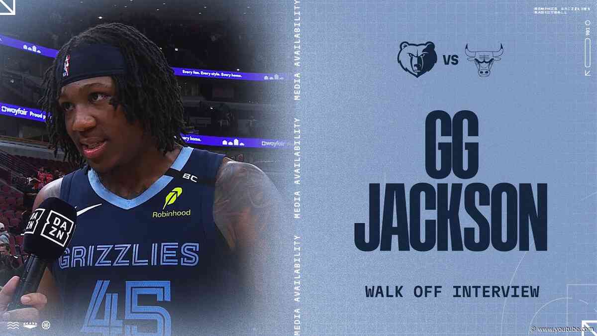 GG Jackson Walk-Off Interview | Grizzlies vs. Bulls