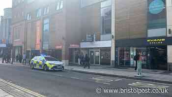 Robbery arrest as police called to Bristol city centre shop
