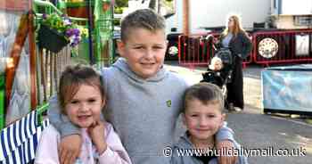 79 happy faces as the sun shines on Tuesday at Hull Fair