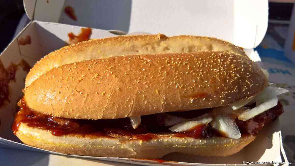 McDonald’s streicht den McRib: Kultburger verschwindet am 27. Oktober aus dem Angebot