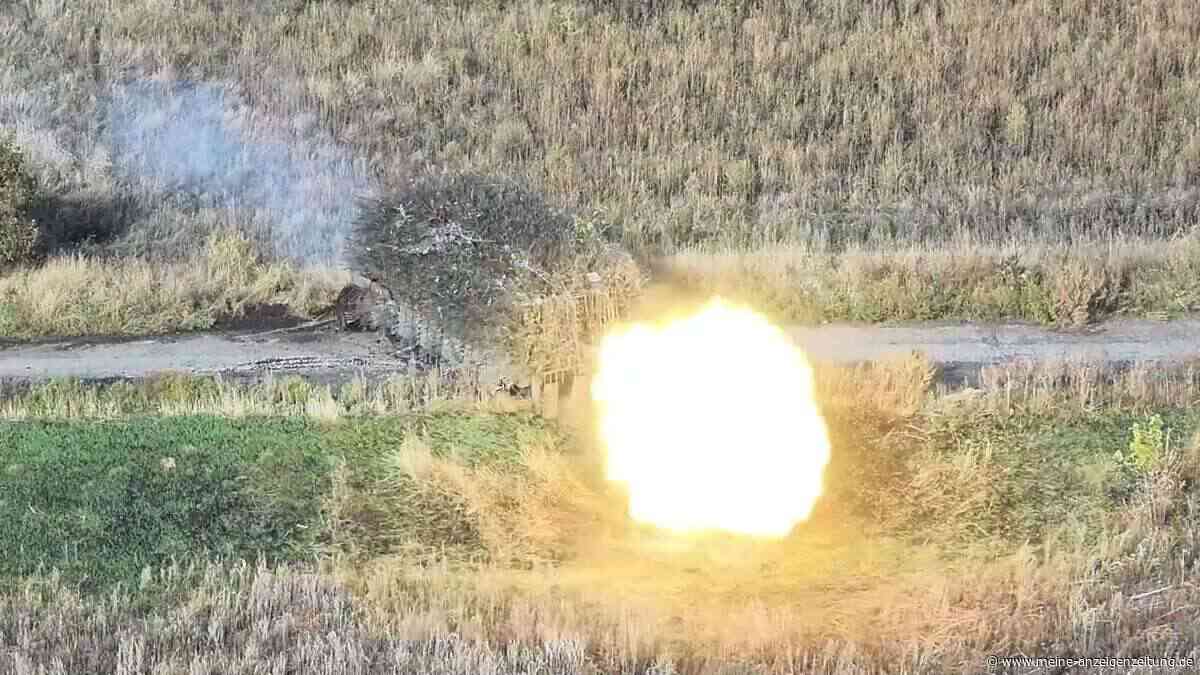 Video zeigt bemerkenswerten Vorstoß: Ukraine rüstet amerikanische Panzer mit Käfig-Panzerung aus