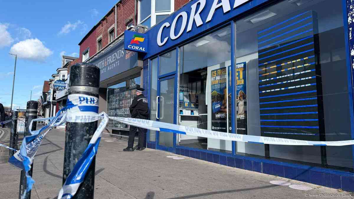 Woman dies after North East bus 'attack' as bookies cordoned off and manslaughter suspect arrested