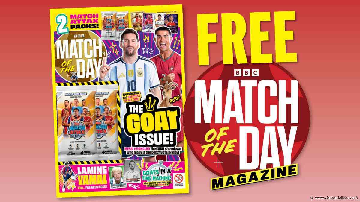 Free BBC Match of the Day Magazine Worth £4.99!