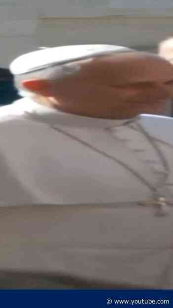 Pope Leo arrives at hospital for surgery