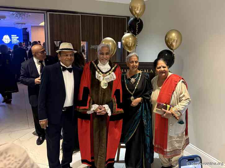 Mayor of Harrow hosts charity gala to support children and families