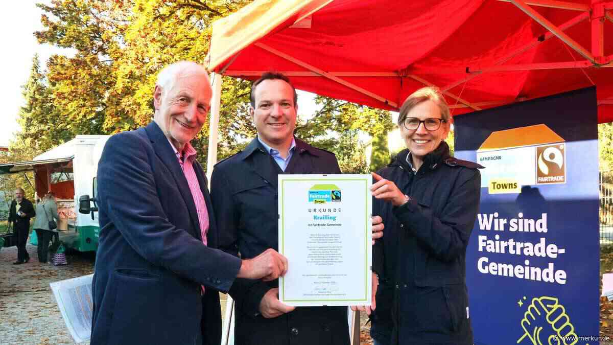 Nach neun Jahren: Krailling wird Fairtrade-Kommune Nummer 951