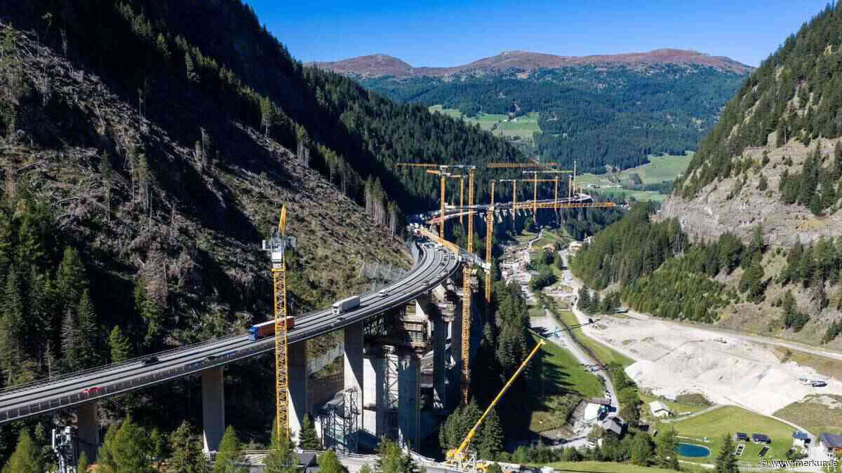 Baustelle Luegbrücke: Teilsperrung auf der Brennerautobahn – auch Urlauber betroffen