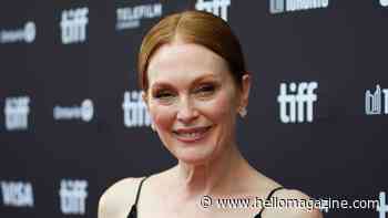 Julianne Moore, 65, stuns in satin black gown for musician son's wedding
