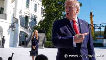 Furious Trump delivers brutal final dig at Kimberly Guilfoyle after dramatic resignation as Greek ambassador: 'I guess she dated my son'