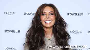 Carol Vorderman is dripping in gold for the HELLO! Power List party as she unveils raven hair transformation