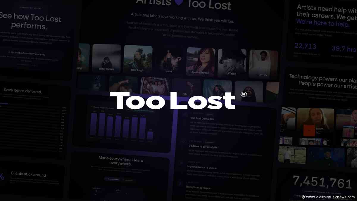 Too Lost Opens Its Books on Distribution Performance with Live Public Transparency Report