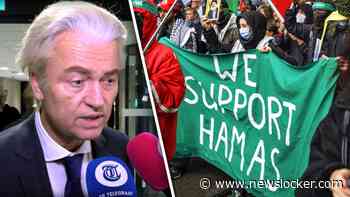 Geert Wilders walgt van Hamas-fans op de Dam: 'In zo'n Nederland wil ik niet wonen'