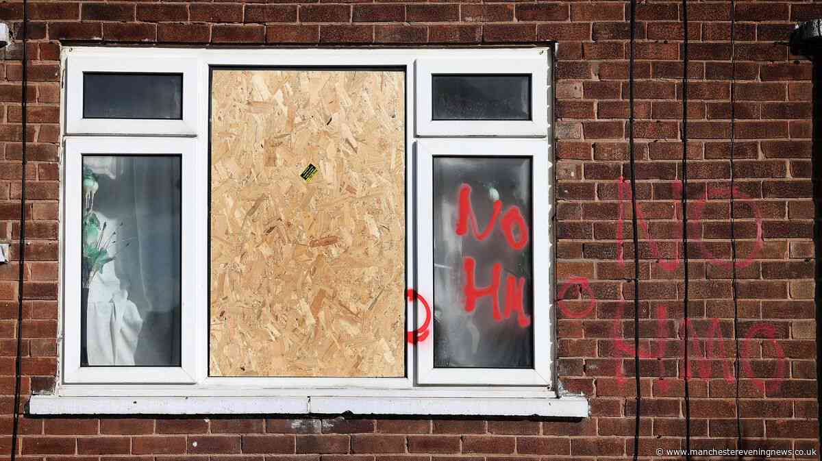 'HMO' targeted in latest Salford window and graffiti attack is actually a family home