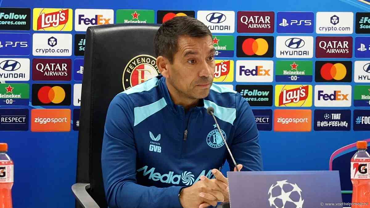 Van Bronckhorst: 'Alles lijkt positief, maar natuurlijk gebeurt er af en toe wat'