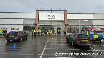 Full statements as vehicle crashes into Silverlink M&S foodhall leaving two seriously injured