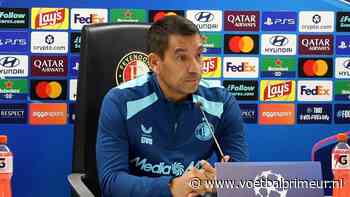 Van Bronckhorst: 'Alles lijkt positief, maar natuurlijk gebeurt er af en toe wat'