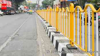 City in colour change mode for  puja and Pravasi Bharatiya Divas