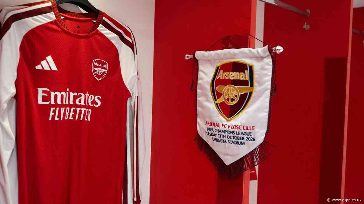 Arsenal vs. Lille LIVE: Champions League updates as European football returns to the Emirates