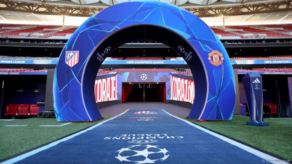 Atlético Madrid vs. Man United LIVE: Champions League updates as Michael Carrick looks to end barren run